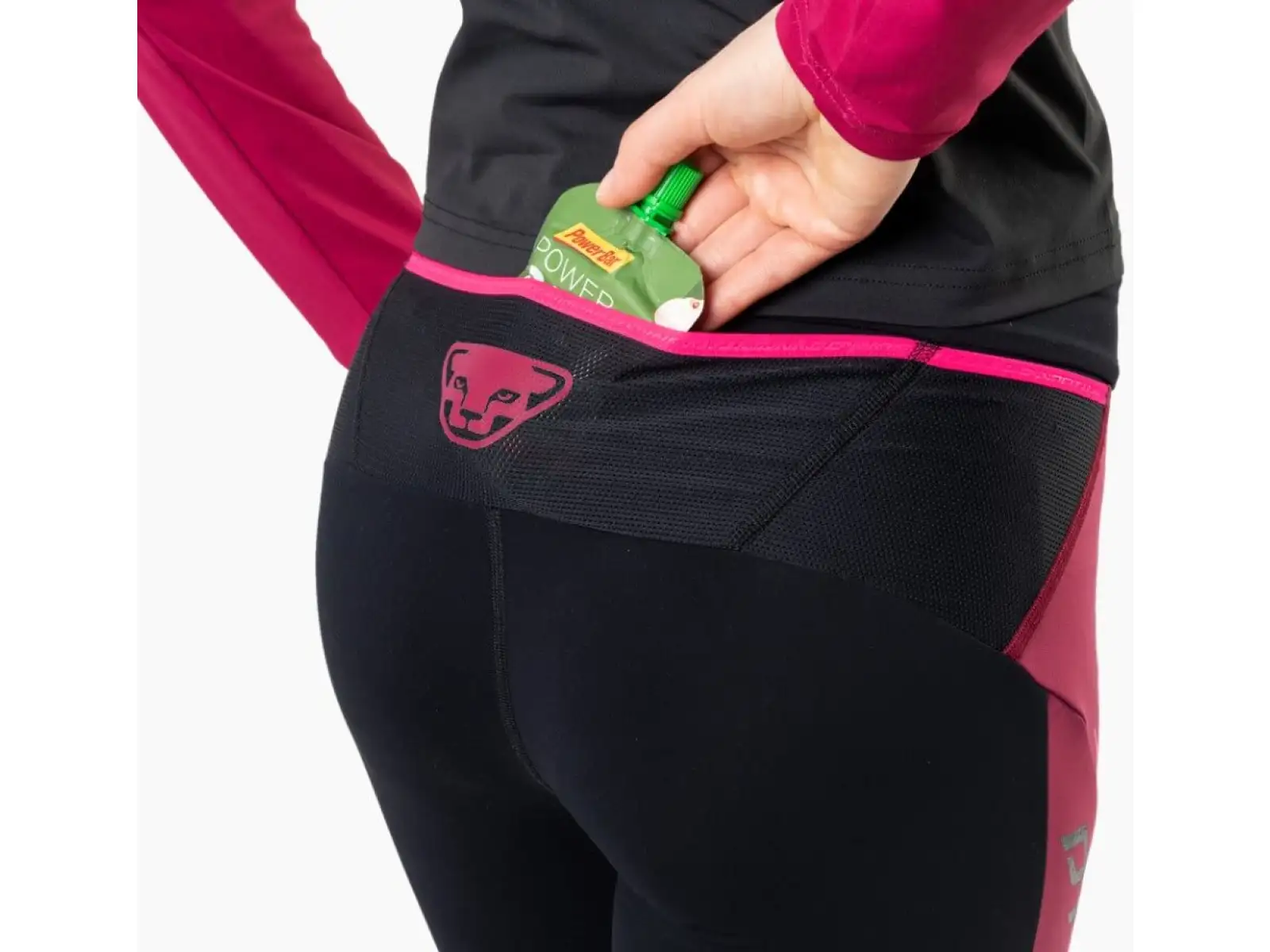 Dynafit Alpine Warm women's insulated leggings Black Out/Pink