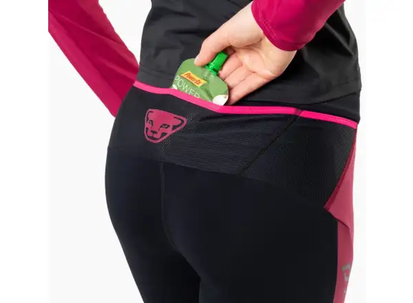 Dynafit Alpine Warm women's insulated leggings Black Out/Pink