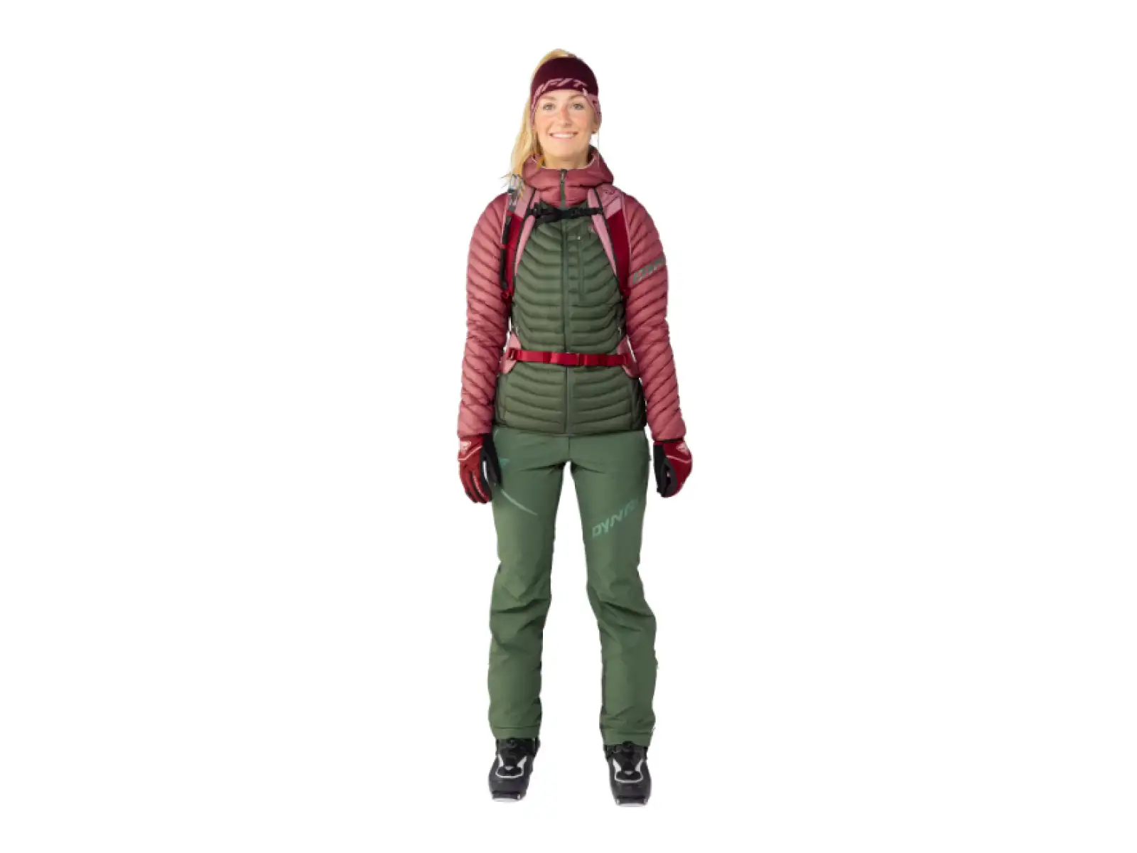 Dynafit Radical Down RDS women's jacket Dark Rose