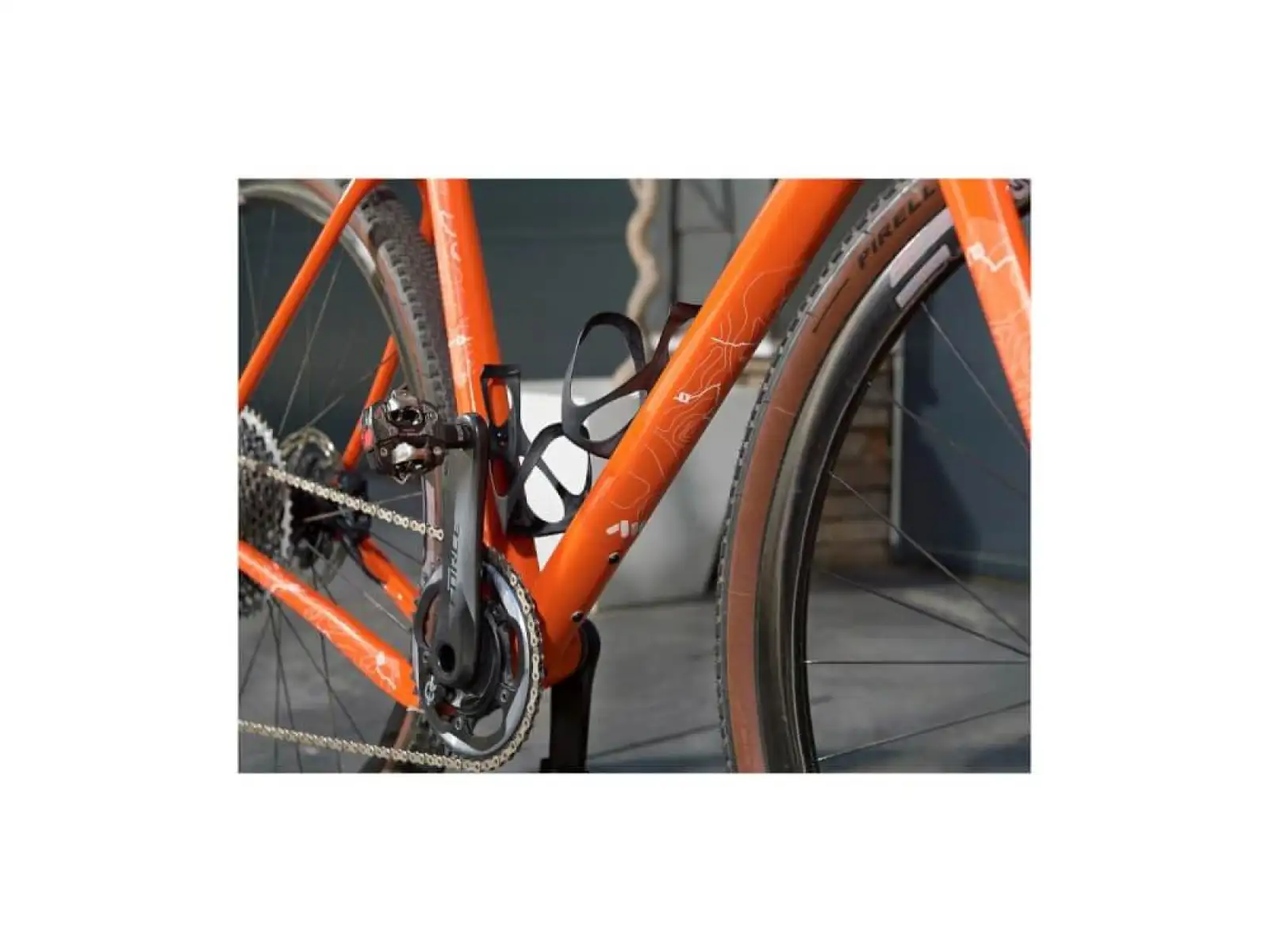 All Mountain Style frame protection stickers Gravel/Road Sterrato White