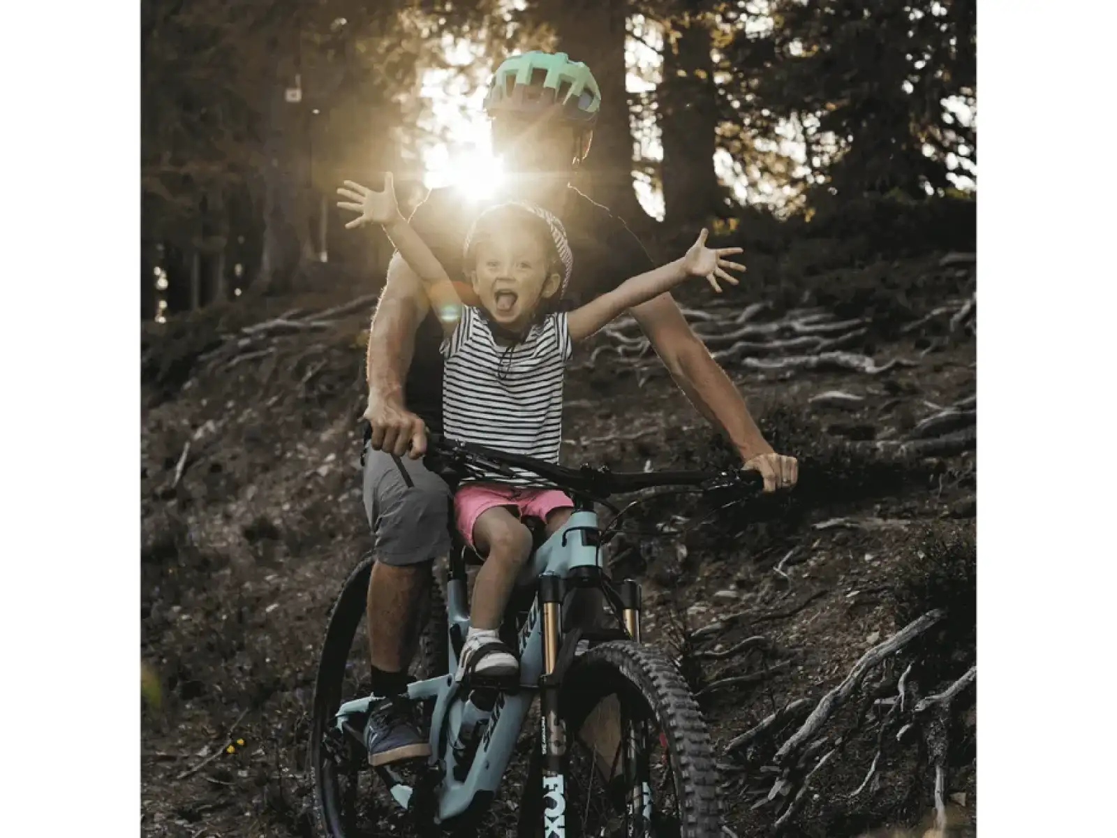 Kids Ride Shotgun MTB children's frame seat