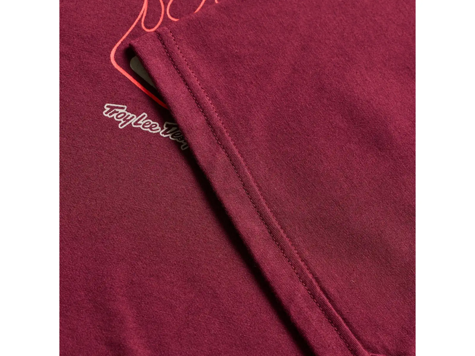 Troy Lee Designs Flame 2 men's short sleeve T-shirt Sangria