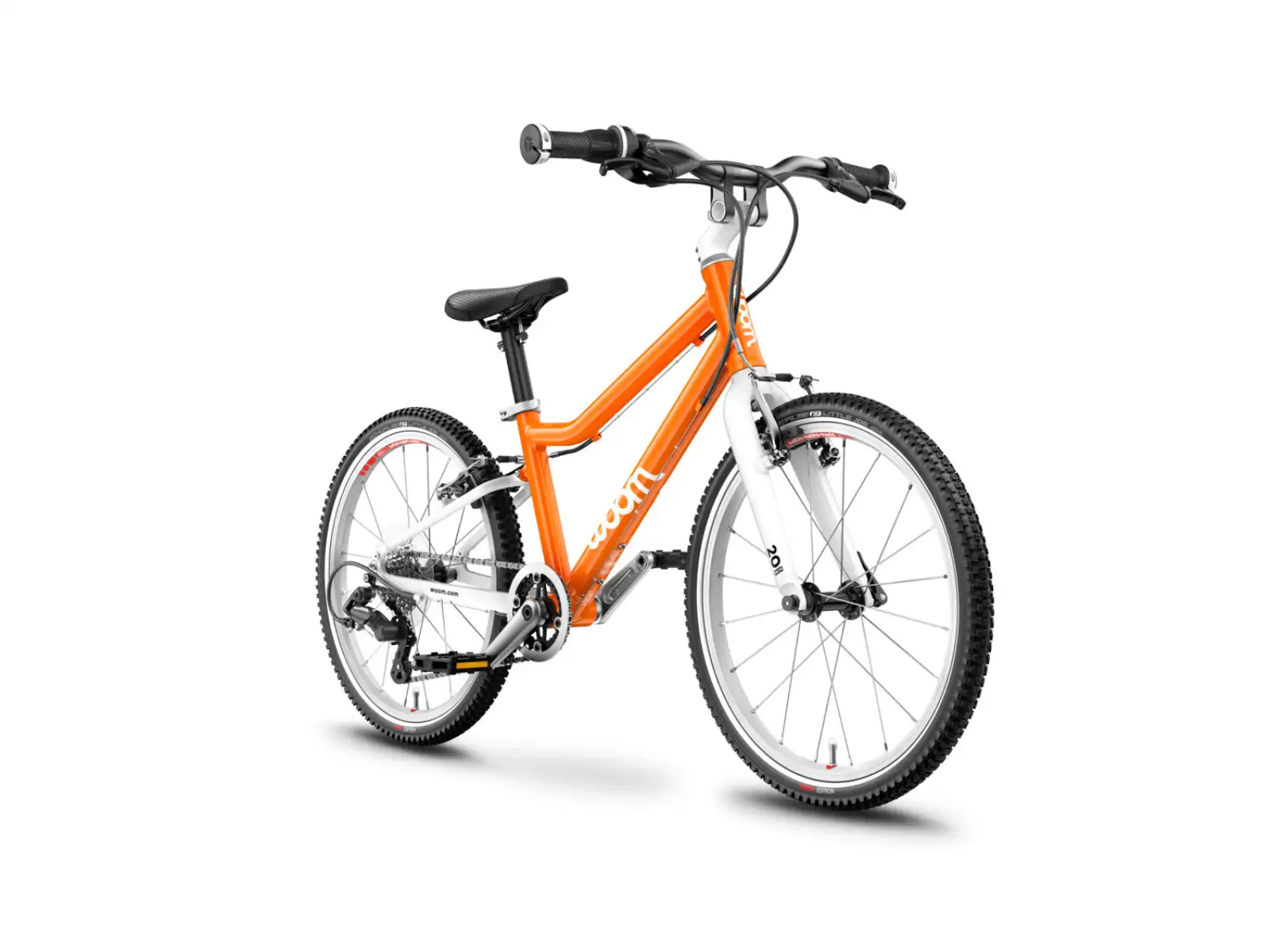 Woom 4 Flame Orange 20 children's bike