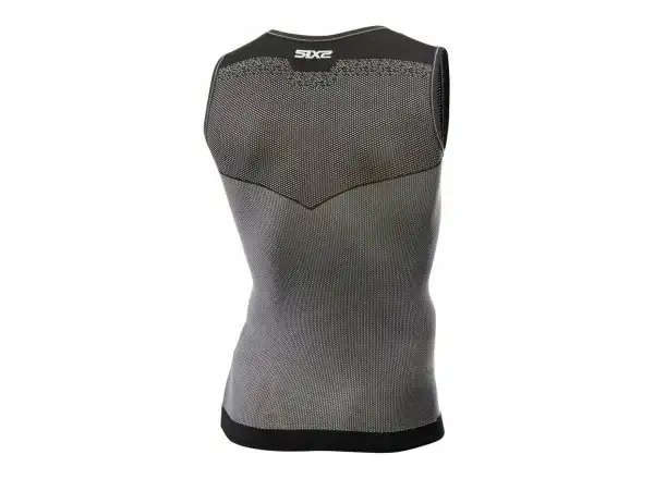 SIXS SML BT functional ultra-lightweight sleeveless shirt carbon black