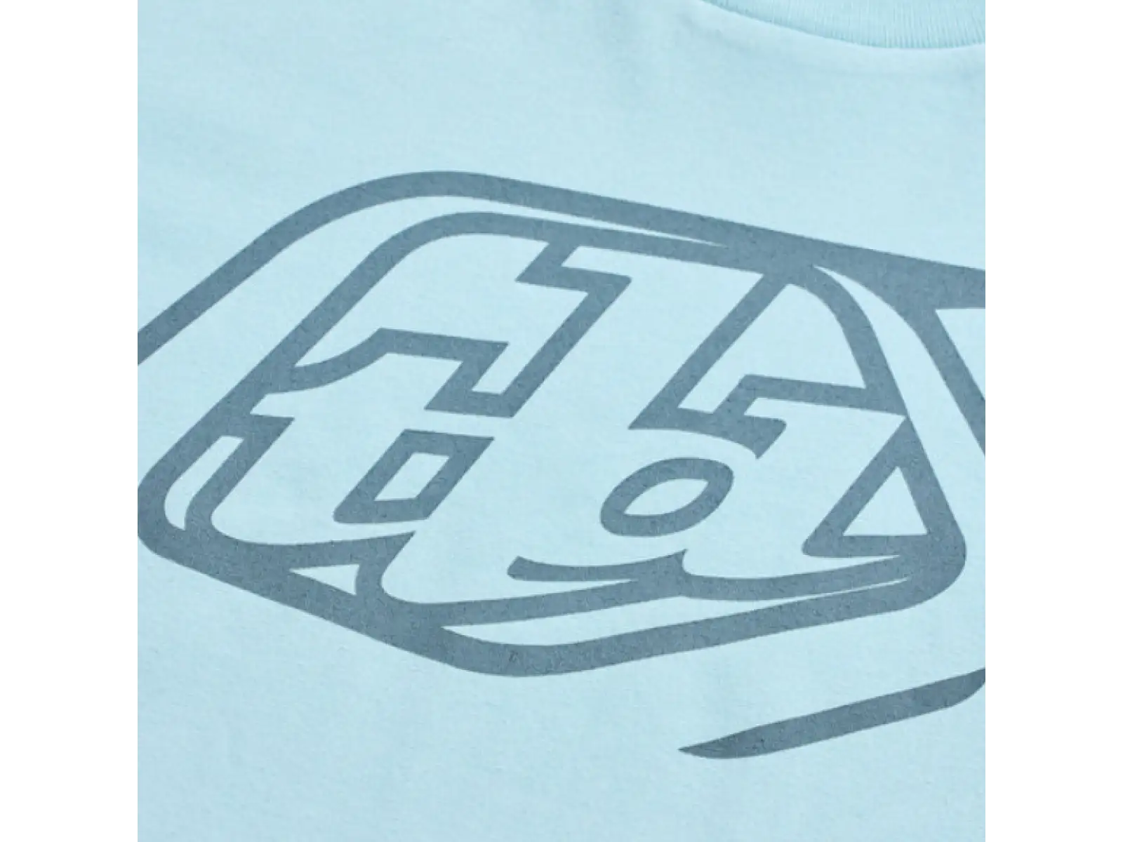 Troy Lee Designs Badge men's T-shirt short sleeve Dawn blue