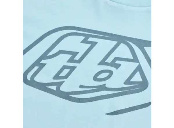 Troy Lee Designs Badge men's T-shirt short sleeve Dawn blue