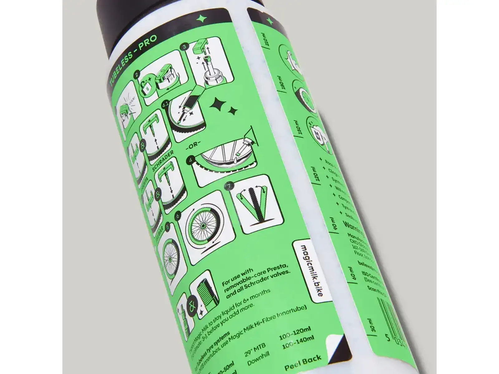 MAGIC MILK tubeless sealant Hi-Fibre Tubeless Pro 250ml