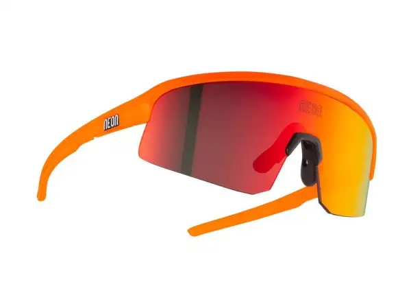 Neon Viper glasses Crystal Orange Fluo Mirror Red Cat 3