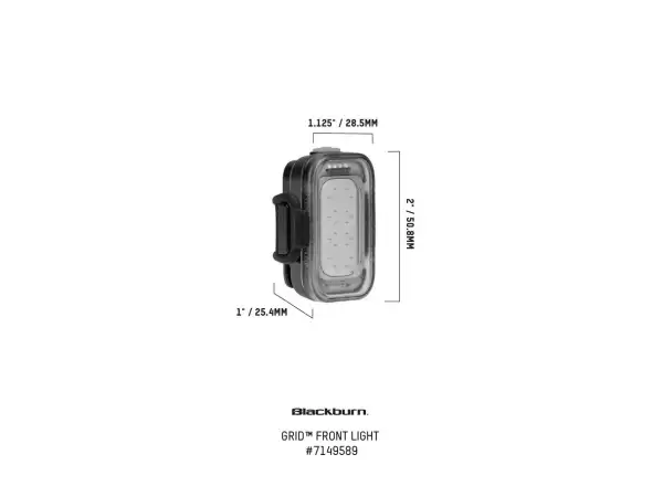 Blackburn Grid Front front light