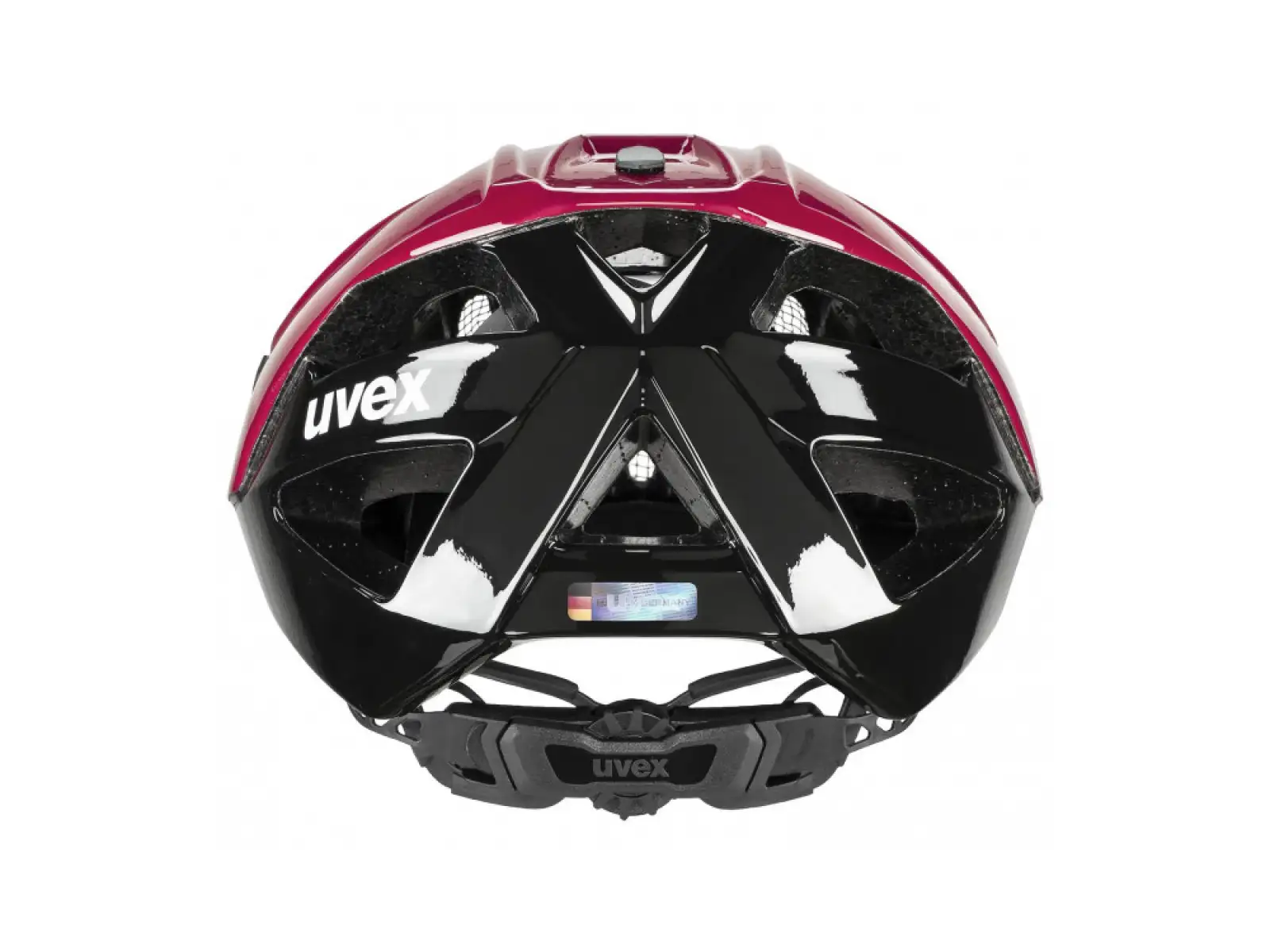 Uvex Quatro helmet Ruby Red/Black