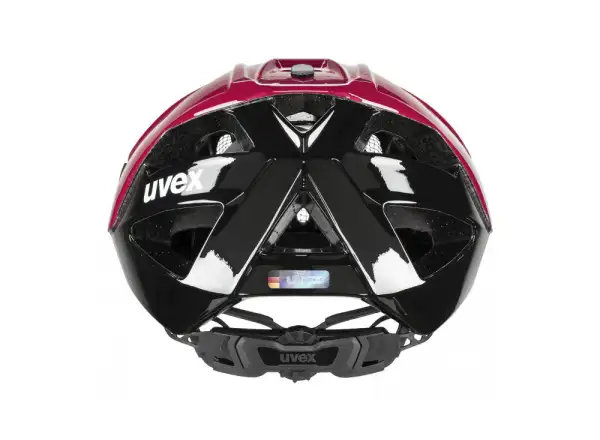 Uvex Quatro helmet Ruby Red/Black