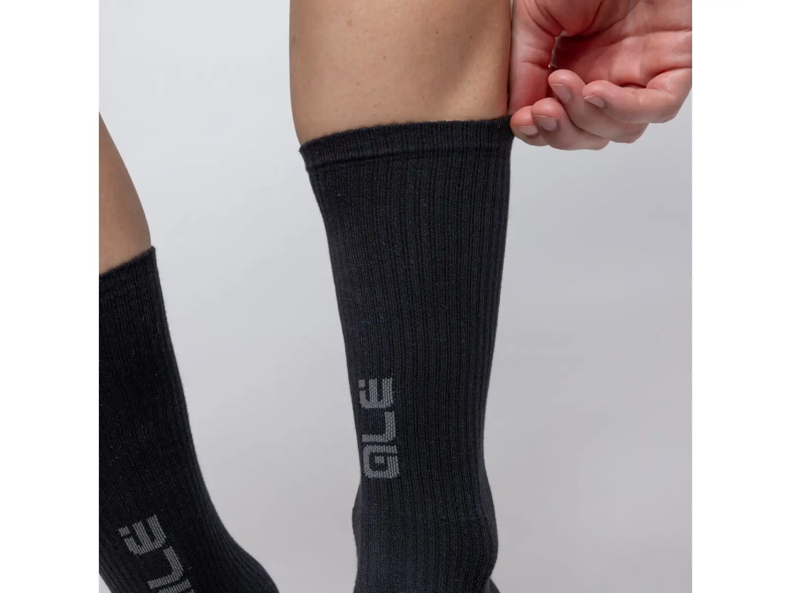 Alé Accessori Primaloft Merino cycling socks Black