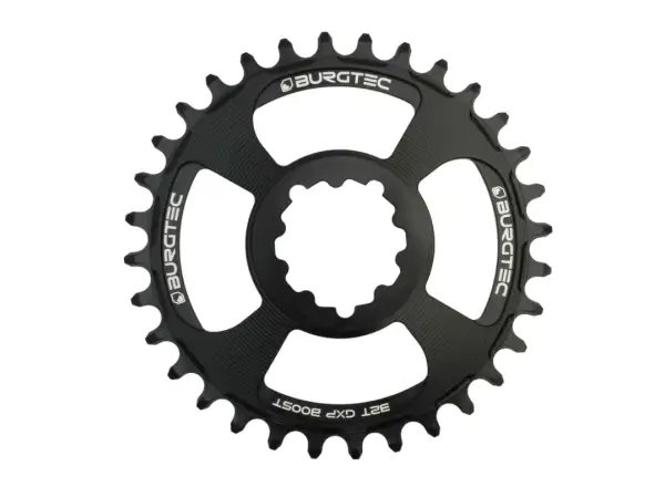 Burgtec Thick Thin GXP Boost chainring 3 mm offset black