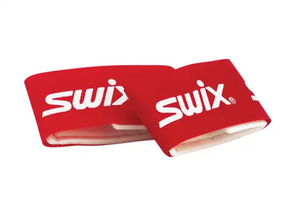 Swix R0395 ski straps red