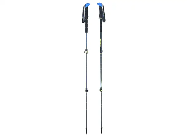 Viking Carbo lite Trekking poles Black/Lime/Blue