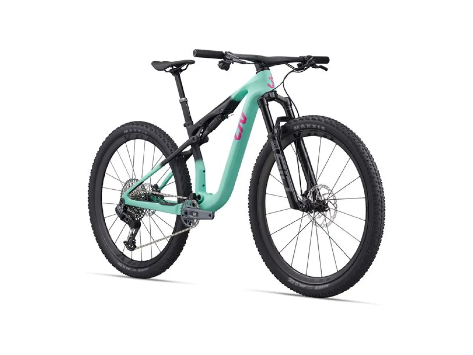 Liv Pique Advanced 1 mountain bike Lake Green / Black