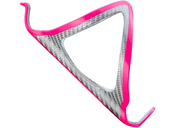 Supacaz Fly Cage Carbon bottle cage Prizmatik Pink