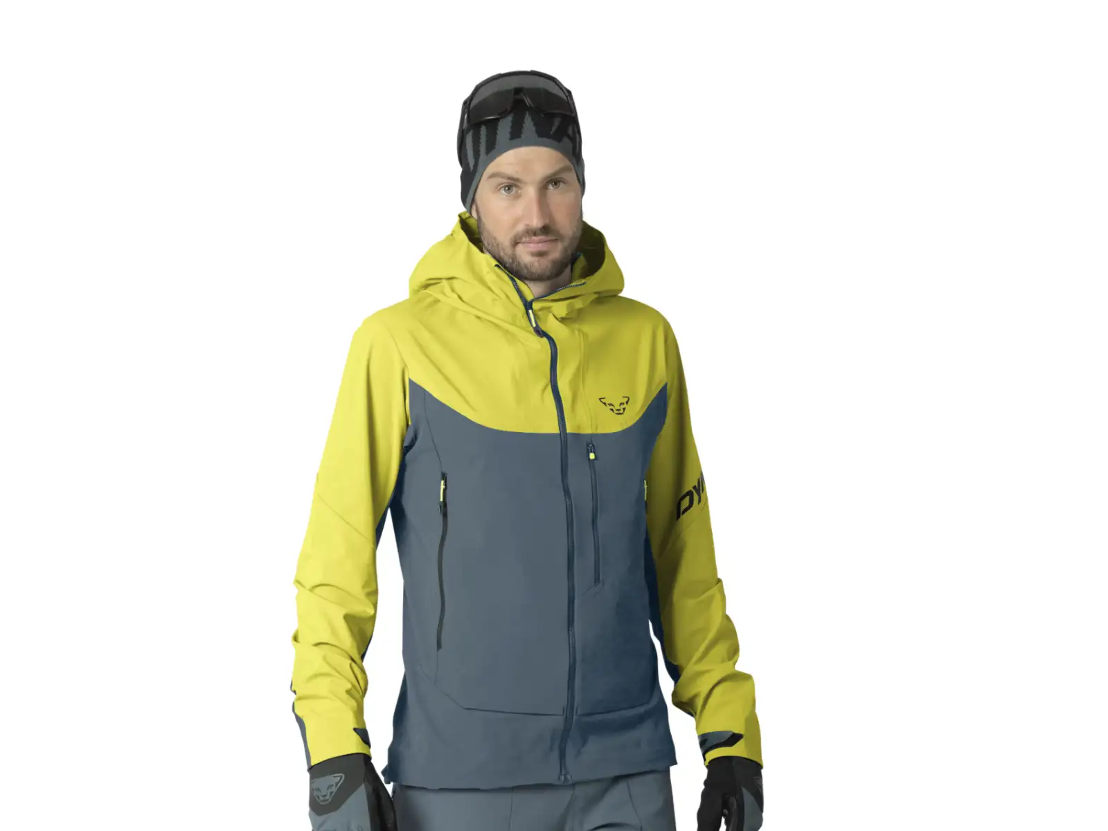 Dynafit Radical Softshell men's jacket Golden Lime