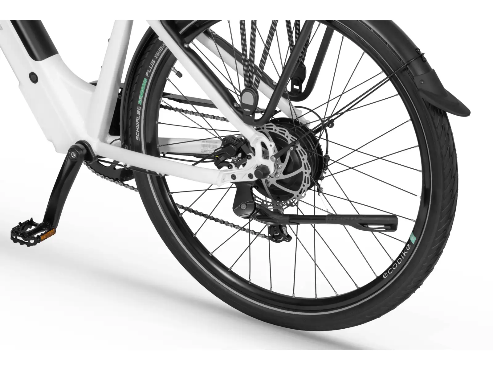 Ecobike X-Cross 630 Wh White trekking e-bike