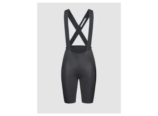 POC Raceday women's shorts with pad and bib Sylvanite Grey