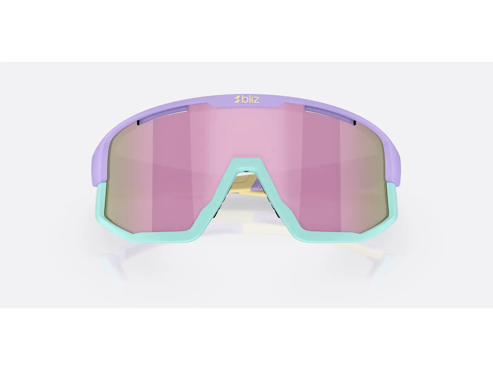 Bliz Fusion Small sunglasses Matt Pastel Purple/Brown&Rose Mirror