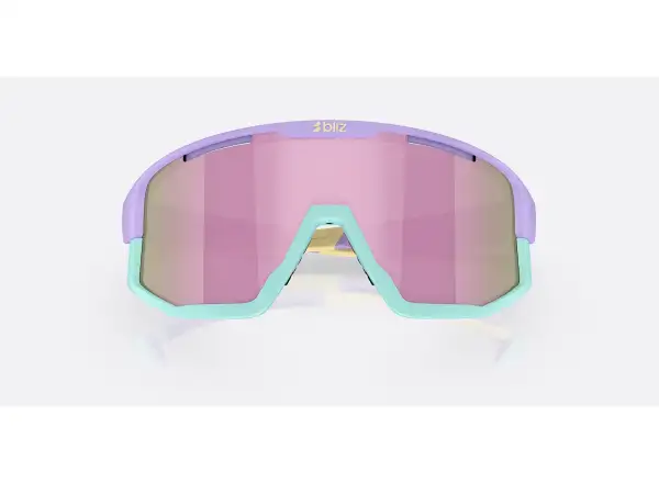 Bliz Fusion Small sunglasses Matt Pastel Purple/Brown&Rose Mirror