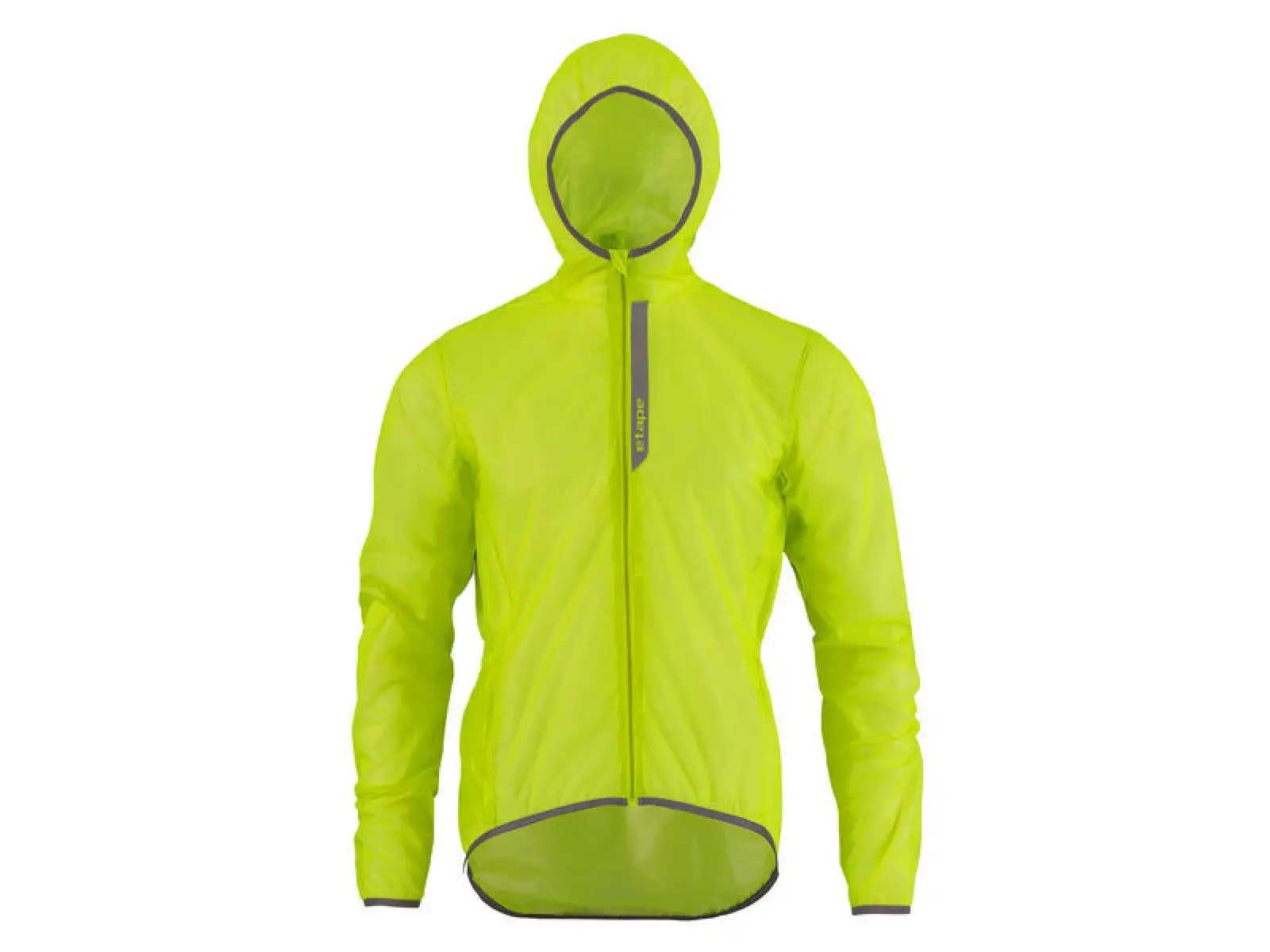 Etape rain jacket VENTO yellow fluo