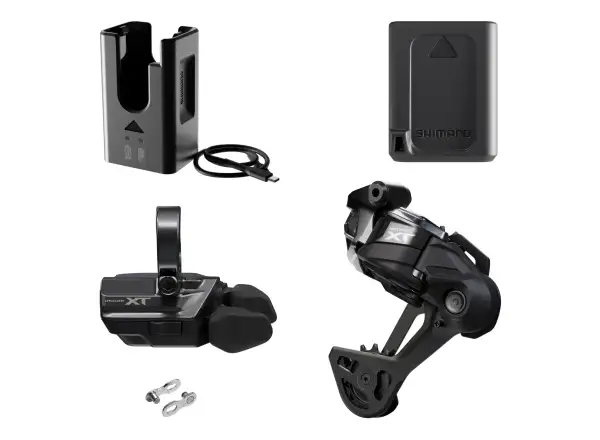Shimano XT RD-M8250-GS, SW-M8250-R, BT-DN320, EC-DN100, SM-CN910-12 Upgrade set