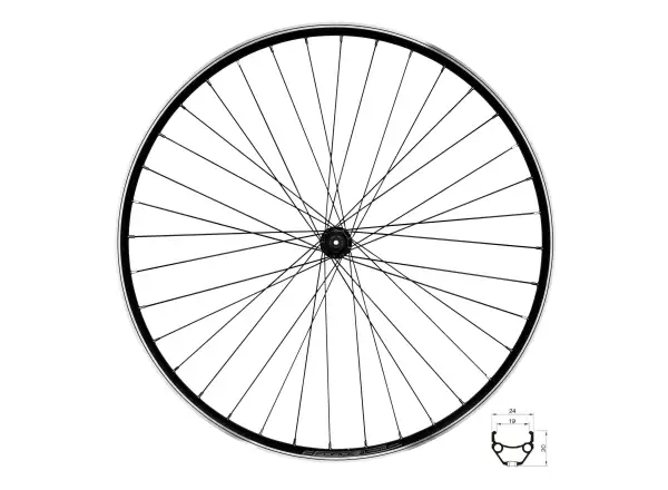Force Classic 29 front wheel