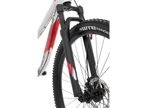 Rock Machine Storm 27 MD gloss silver/black/red children's bike