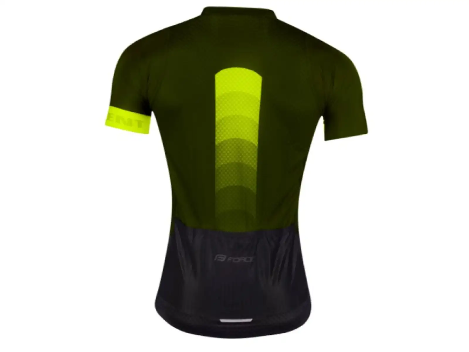 Force Ascent jersey short sleeve zelená/fluo