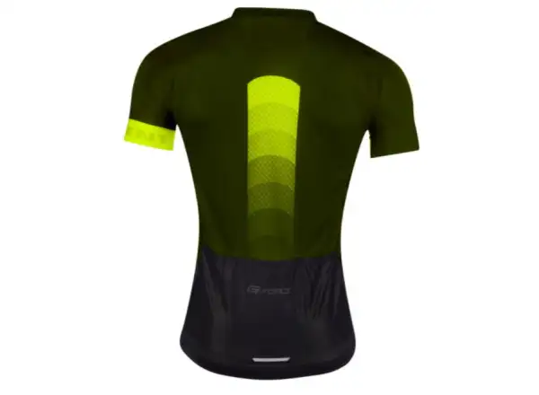 Force Ascent jersey short sleeve zelená/fluo