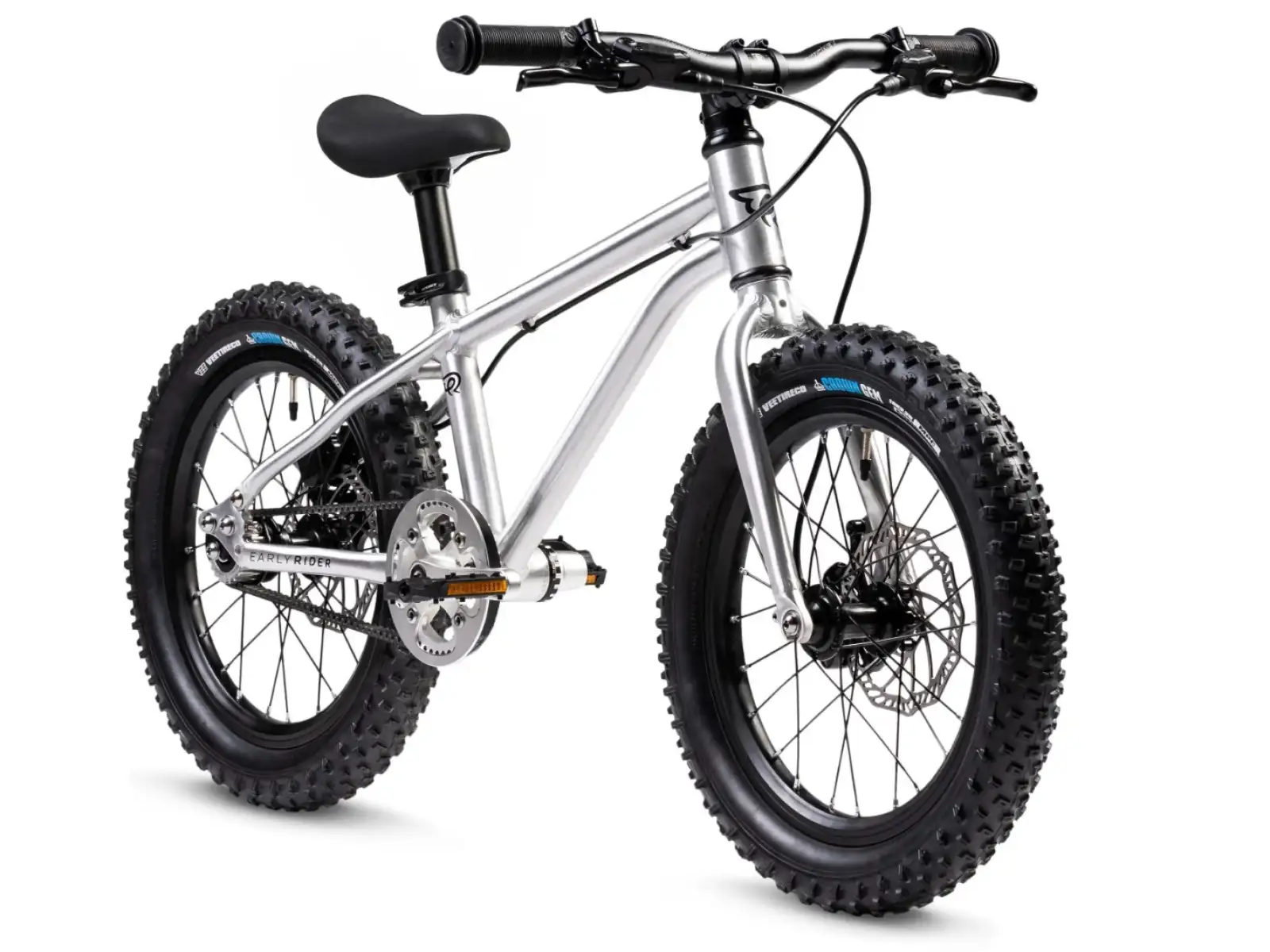 Early Rider Seeker X16 children's bike Brushed Aluminium