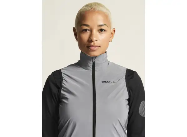 CRAFT ADV Essence Lumen Wind women's cycling vest grey