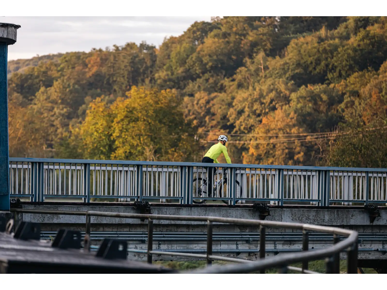 Force Endless jersey long sleeve fluo yellow