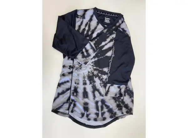 Troy Lee Designs Mischief women's jersey 3/4 sleeve Tie Dye Black