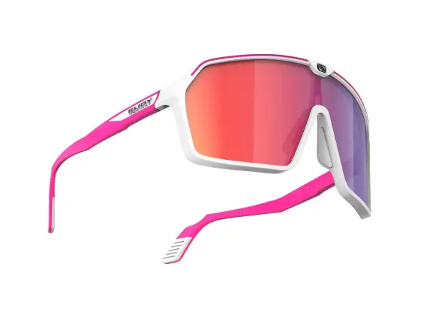 Rudy Project Spinshield sunglasses White-Pink fluo/Multilaser Red