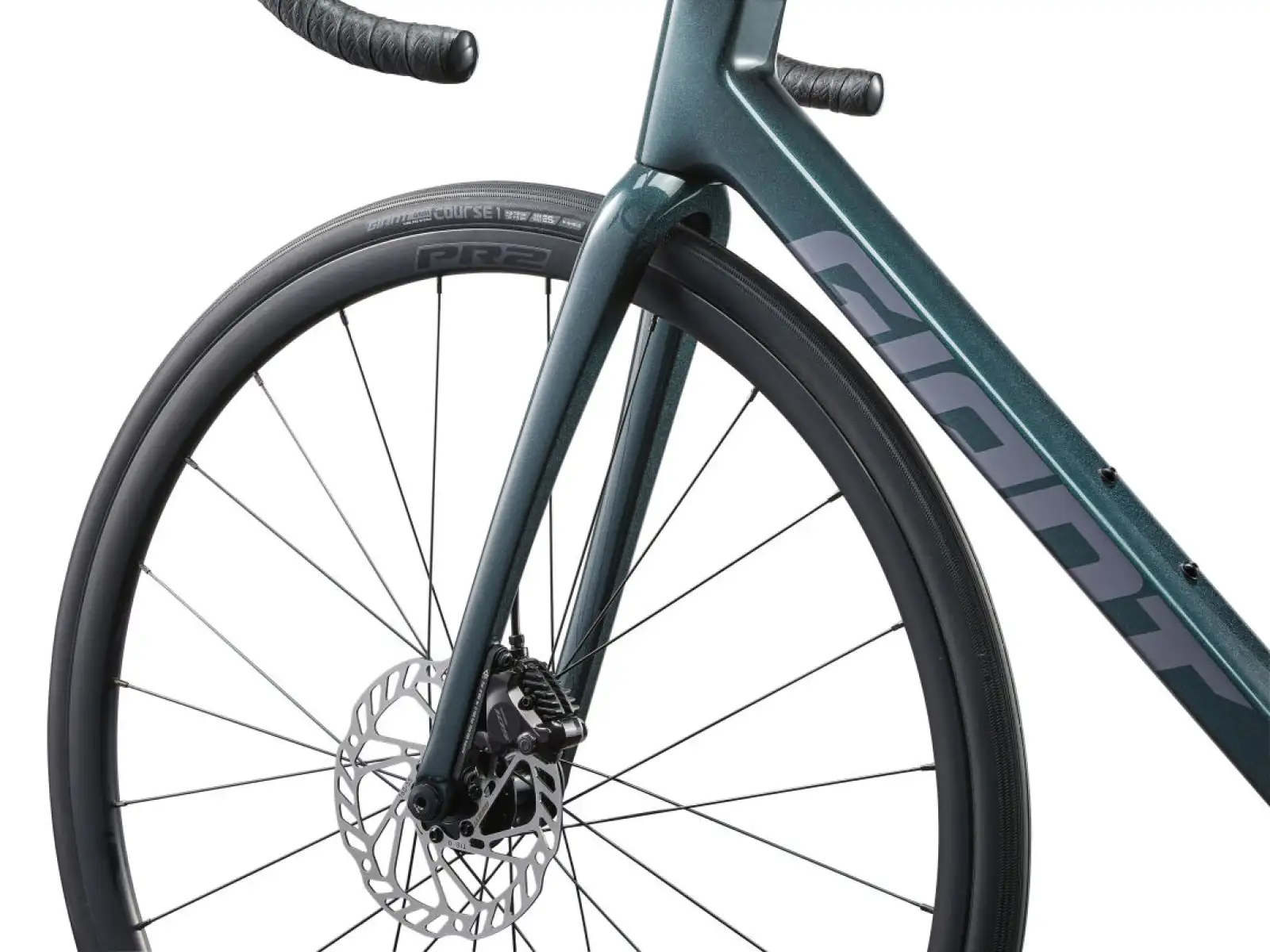 Giant TCR Advanced 1 PC road bike Asphalt Green