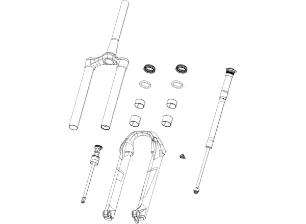 Rock Shox Compresion Damper Remote A1 damping cartridge