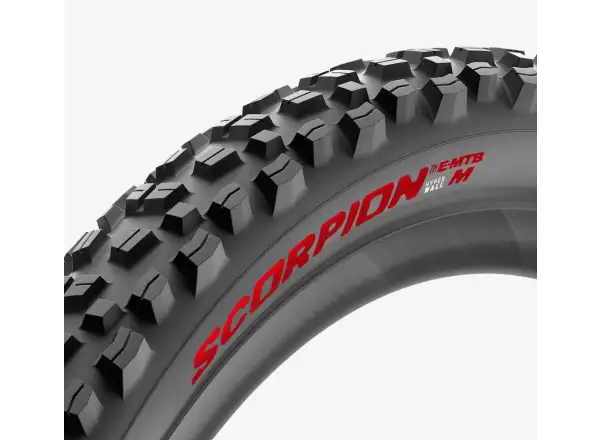Pirelli Scorpion E-MTB M 29x2.60" tire kevlar red