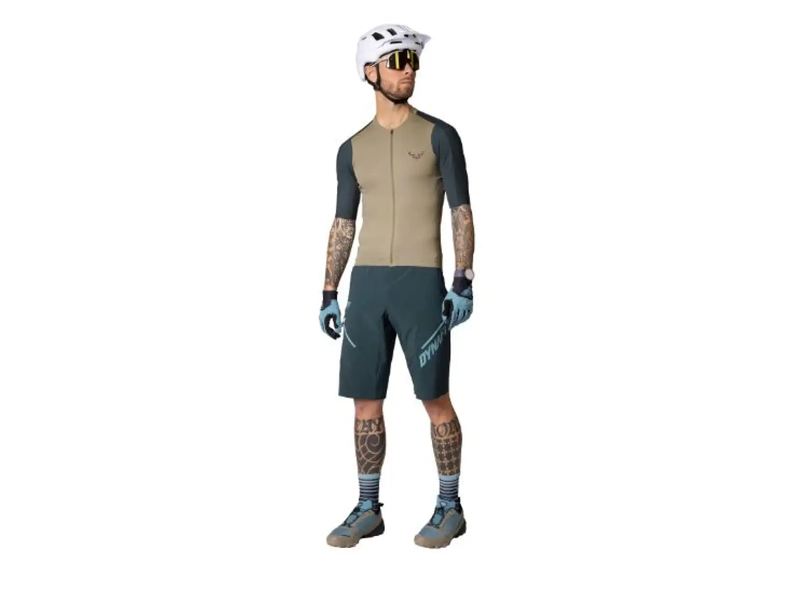 Dynafit Ride Light men's jersey short sleeve Rock Khaki