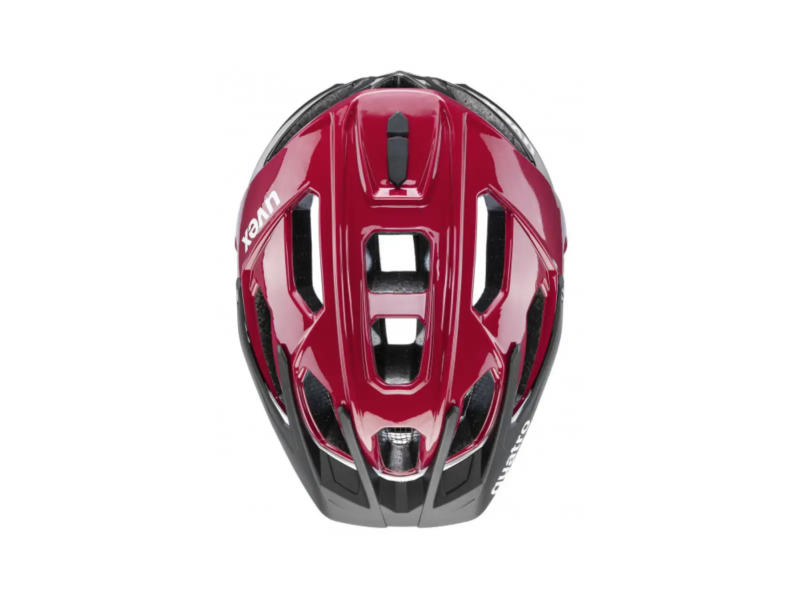 Uvex Quatro helmet Ruby Red/Black