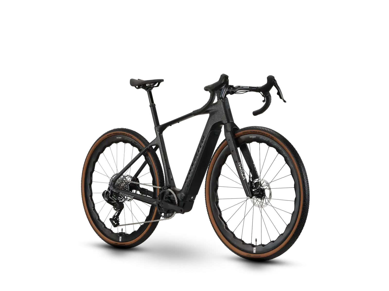 Raymon Norza Ultra carbon sparkle gravel e-bike