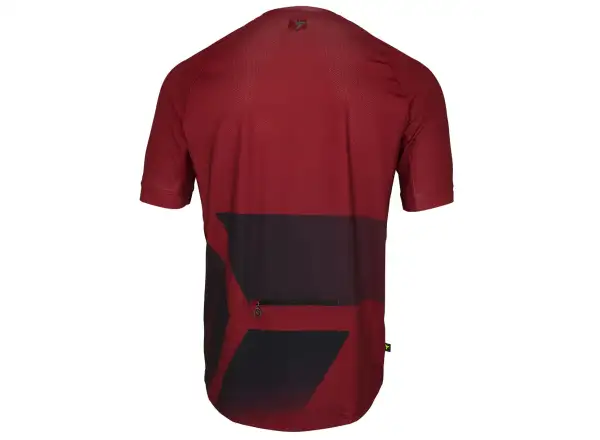 Silvini Gallo men's loose jersey short sleeve Merlot/Black