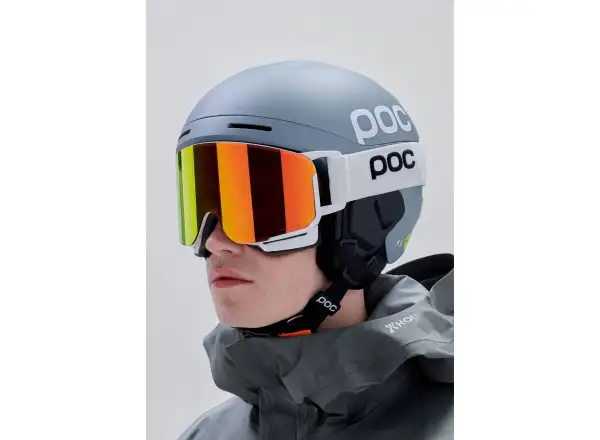 POC Nexal ski goggles Hydrogen White/Partly Sunny Orange