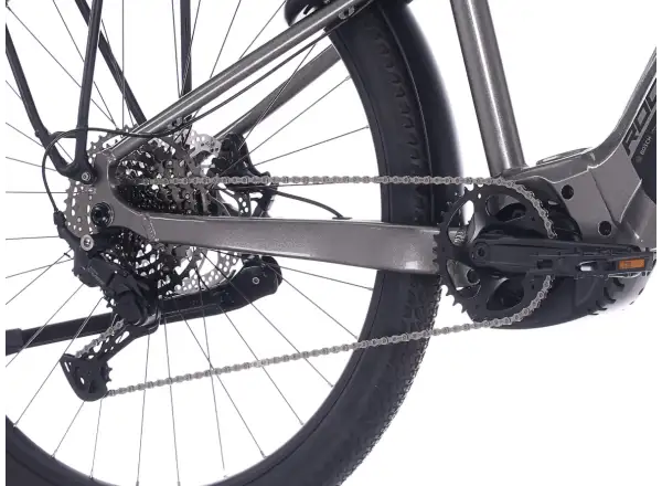Rock Machine eBlizz B90T mountain e-bike Gloss Stone Grey