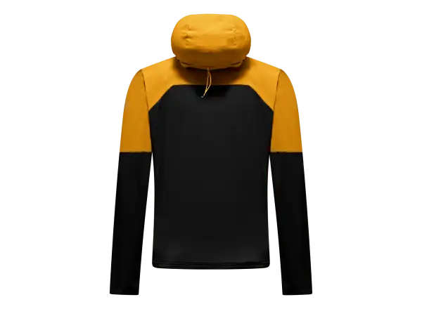 Salewa Ortles Fleece Pro Hooded men's fleece hoodie Gold