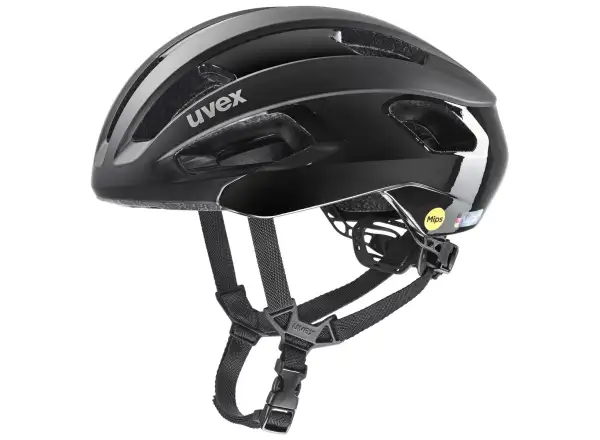 Uvex Rise Pro Mips road helmet Black Matt