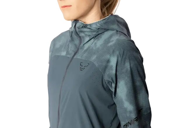 Dynafit Trail Reflective Wind women's running jacket Cinder