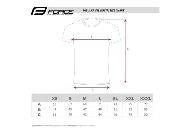 Force Flow unisex T-shirt short sleeve red